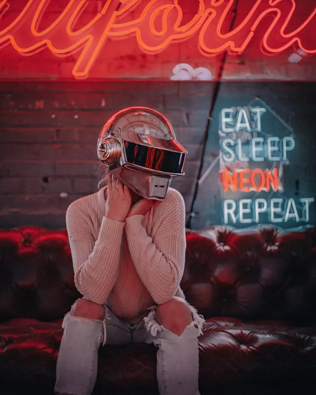 Neon sign